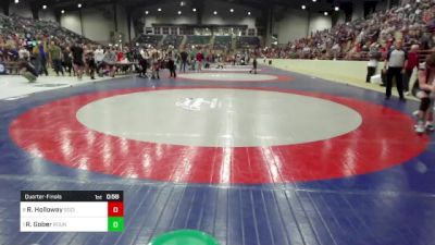 140 lbs Quarterfinal - Rocky Holloway, Social Circle USA Takedown vs Reid Gober, Roundtree Wrestling Academy