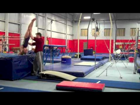 Teaching Front Handspring Vaults