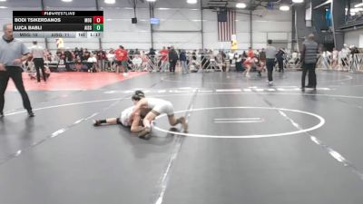 64 lbs Round 4 - 1:30pm Friday - Bodi Tsikerdanos, Maryland GOLD vs Luca Babli, All I See Is Gold