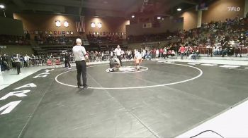 1A 285 lbs 1st Place Match - Boston Jolley, Rich vs Kyson Miles, Altamont