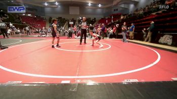 70 lbs Semifinal - Miller Wayne Smith, Skiatook Youth Wrestling vs Jude Daugherty, Victory Grappling Club