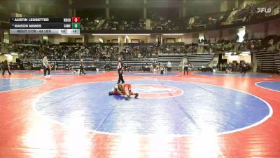 64 lbs Semifinal - Austin Ledbetter, Woodland Wrestling vs Mason Mimbs, Gamehouse Training Center