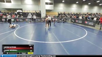 98 lbs Quarterfinal - Jacob Sutphin, IL vs Caden Woodall, AZ