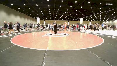 90 lbs Champ. Round 3 - Paisleigh Carpenter, Midwest City Elite vs Lillian Cloud, Ponca City Girls Wrestling