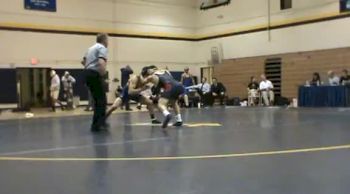 165 lbs match Joey Favia Stevens vs. KC Murphy TCNJ