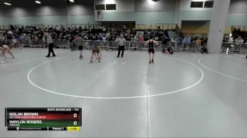 113 lbs Cons. Round 5 - Nolan Brown, Big Game Wrestling Club MT vs Waylon Rogers, Virginia