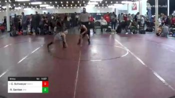90 lbs Semifinal - Colton Schwoyer, Owen J Roberts vs Ryan Santee, Spring-Ford