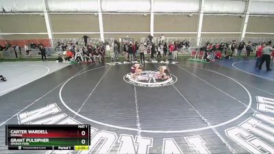 120 lbs Cons. Round 2 - Grant Pulsipher, Spanish Fork vs Carter Wardell, Morgan