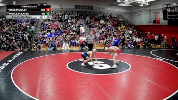121 lbs Champ. Round 2 - Pierce Polacek, Westmont Hilltop Hs vs Gage Bradley, Burgettstown Hs
