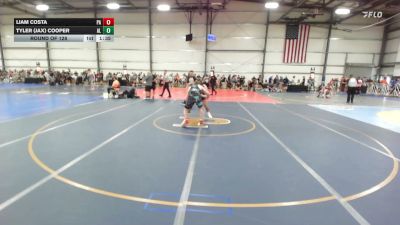170 lbs Round Of 128 - Liam Costa, PA vs Tyler (Jax) Cooper, AL