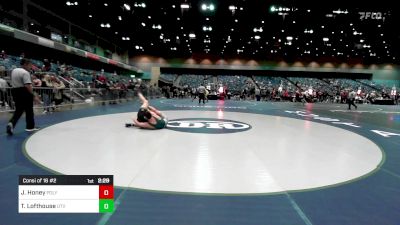 174 lbs Consi Of 16 #2 - Jake Honey, Cal Poly vs Tanner Lofthouse, Utah Valley