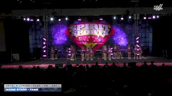 Maine Stars - Fame [2025 L4 Junior - Flex - D2 Day 1] 2025 Spirit Sports Worcester Nationals