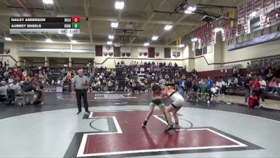 JV-8 lbs 3rd Place Match - Hailey Anderson, Solon vs Aubrey Engels, Osage