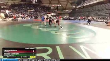 1 lbs Cons. Round 1 - Brody Corrigan, Wilbur-Creston vs Tristin Burril, Reardan