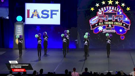 Studio X Dance Company - Extreme [2026 Junior Pom Semis] 2026 The Dance Worlds