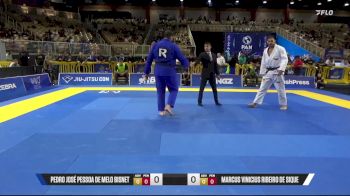 Marcus Vinicius Ribeiro De Sique vs Pedro José Pessoa De Melo Bisnet 2025 Pan Jiu Jitsu IBJJF Championship