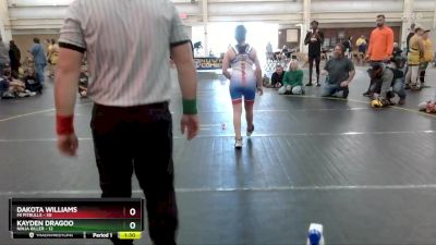 105 lbs Round 4 (6 Team) - Dakota Williams, Mi Pitbulls vs Kayden Dragoo, Ninja Killer