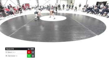 133 lbs Round Of 16 - Shailen Savur, Wesleyan vs Matthew Carrozza, Trinity