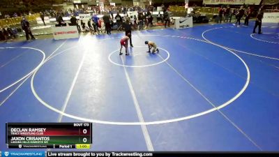 59 lbs Champ. Round 2 - Declan Ramsey, Tracy Wrestling Club vs Jaxon Crisantos, Laguna Hills Hawkeye WC