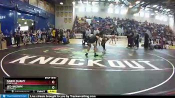 132 lbs Cons. Round 5 - Jed Brown, Buchholz vs Dario Duany, CFWA @ LHP