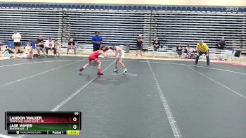60 lbs Semis & 1st Wrestleback (8 Team) - Landon Walker, Terps East Coast Elite vs Jase Wimer, Riverheads