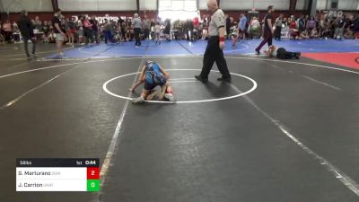 58 lbs Round Of 32 - Gabe Marturano, Downingtown vs Jax Carrion, Unattached