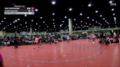 92 lbs Placement Matches (8 Team) - Elliot Galletta, RPA Blockbusters vs Aria Thephavong, Mat Clash Beast Mode
