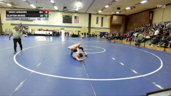 174 lbs Champ. Round 1 - Noah Leisgang, Wisconsin-La Crosse vs Clayton McKee, Aurora Universtiy