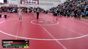 133 lbs 5th Place Match - JT Hausen, Faribault vs Elijah Rieser, New Ulm Area