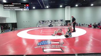 144 lbs CHASE YANCEY, Texas vs Phillip Provenzano II, New York