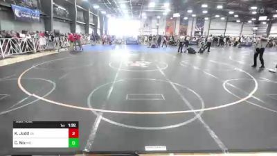 152 lbs Round Of 128 - Keagan Judd, VA vs Carter Nix, MD