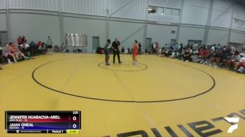 225 lbs Round 1 (8 Team) - Jennifer Huaracha-Arellanos, Ohio Blue vs Jaiah ONeal, Indiana