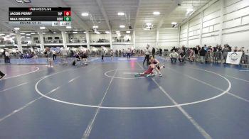 94 lbs Round Of 32 - Jacob Perry, Top Flight Wrestling Academy vs Max Brown, None