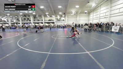 94 lbs Round Of 32 - Jacob Perry, Top Flight Wrestling Academy vs Max Brown, None