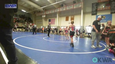 82-88 lbs Rr Rnd 3 - Coralena Voss, Skiatook Youth Wrestling vs Aerabella Bearden, Skiatook Youth Wrestling