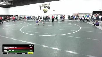 106 lbs Cons. Round 4 - Cullen Zellner, Denmark vs Sam Kraynik, Kewaunee