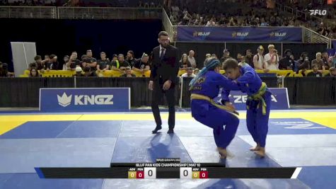 Zarina Seitkhalilov vs Hailey Finn Einhorn 2026 Pan Kids Jiu-Jitsu IBJJF Championship