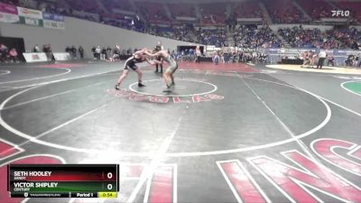 6A-150 lbs Cons. Round 3 - Seth Hooley, Sandy vs Victor Shipley, Century