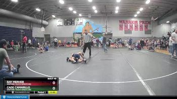 49 lbs Round 2 - Ray Merheb, Eastside Youth Wrestling vs Cade Camarillo, Eastside Youth Wrestling
