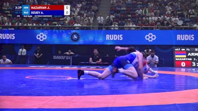 71 kg Final 1-2 - Janes Nazaryan, Armenia vs Aslan Dzuev, Russia