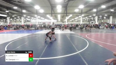 81 lbs Consolation - Ashton Lomeli, Rkda vs Mikey Campas, Mustang WC