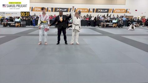 Carmine Wiles vs Samuel Prejeant 2026 PBJJF Pan American Jiu-Jitsu Championships