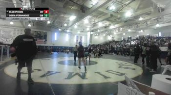 125 lbs Champ. Round 1 - Cloe Phung, Mark Keppel vs Sofia Fernandez, Camarillo