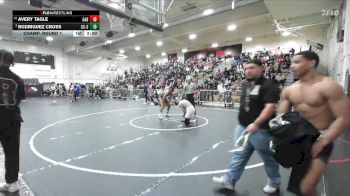 165 lbs Champ. Round 1 - Avery Tagle, Gabrielino vs Rodriguez Cross, Calvary Chapel/SA