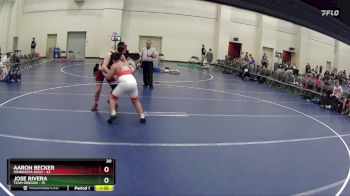 175 lbs Round 5 (6 Team) - Aaron Becker, Minnesota Gold vs Jose Rivera, Team Oregon