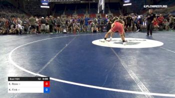 170 lbs Cons 64 #2 - Elijah Ross, Indiana vs Kristopher Fink, Kentucky