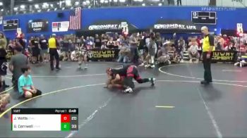 Round 4 (6 Team) - Grayson Cornwell, Steel Valley vs JJ Watts, Combative Sports Athletic Center