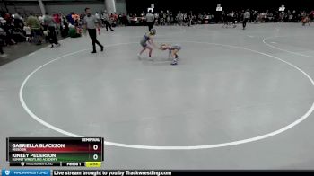 65-68 lbs Semifinal - Kinley Pederson, Summit Wrestling Academy vs Gabriella Blackson, Missouri