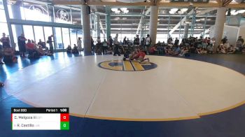 120 lbs Quarterfinal - Raymond Castillo, Bay Area Dragons vs Carlos Melgoza Iii, Dethrone