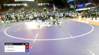 157 lbs Cons-semis - Ismael Bereket, IL vs Daniel Patrick, OR